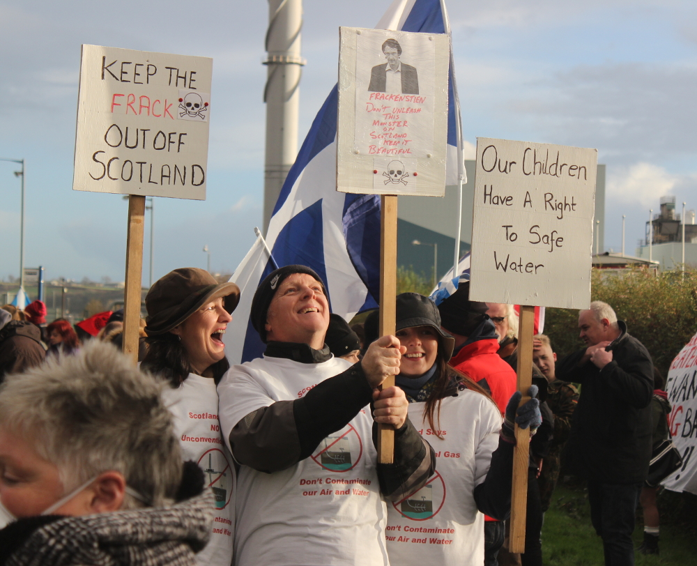 Going on the offensive – A picture of Scotland’s anti-fracking movement