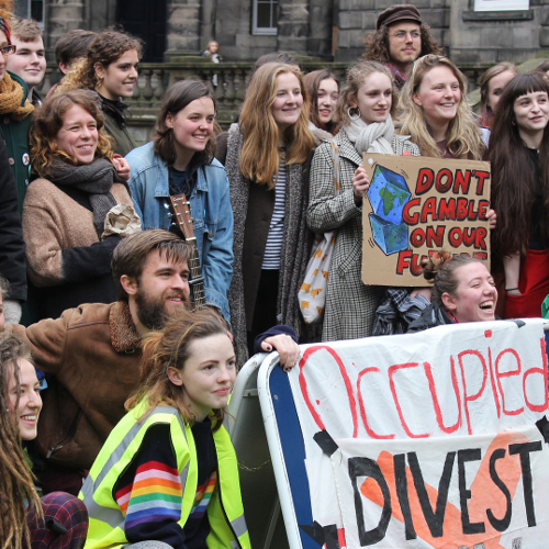 Campaign stories: Edinburgh University goes fossil free (finally!)
